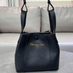 Christian Dior Medium Signature Bucket Bag M2480 Black